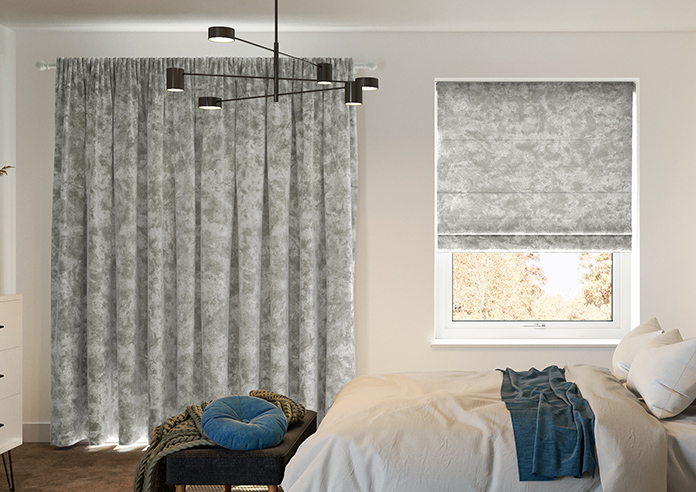Cyrus Crushed Velvet, Shimmer - Made to Measure Curtains - Image 7